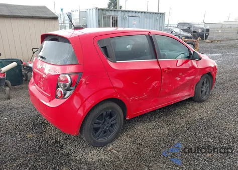 2016 Chevrolet Sonic Lt Auto from USA, damaged, VIN 1G1JC6SG9G4168661